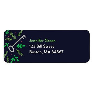 Holly Key Address Labels - 22591