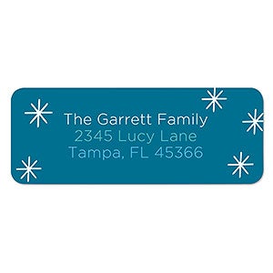 Snowflake Address Labels - 22593