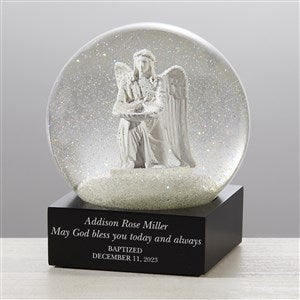 Christening Personalized CoolSnowGlobes® Angel Snow Globe - 22630