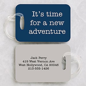 Personalized Luggage Tags USA - Custom Travel Accessories