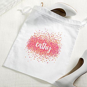 Sparkling Name Personalized Accessory Bag - 22647