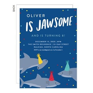 Jawsome Party Invitation - 22760