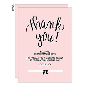 Thirty & Flirty Thank You Cards - 22827