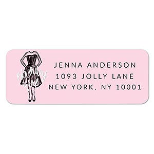 Birthday Girl Address Labels - 22831