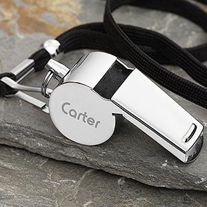 Classic Celebrations Engraved Stainless Steel Whistle - 22863