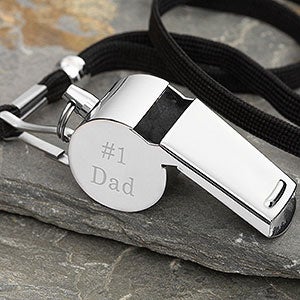 #1 Dad Personalized Whistle - 22870