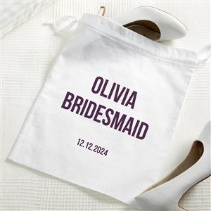 Bridesmaid Expressions Personalized Accessory Bag - 22938
