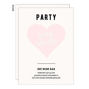 Be My Valentine Party Invitation - 22939