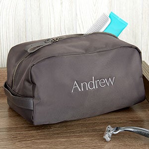 Water Resistant Embroidered Travel Toiletry Bag - 22981