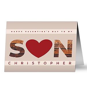Son Hearts Valentines Day Greeting Card - 23009