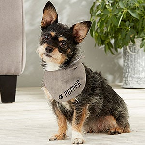 Happy Dog Personalized Dog Bandana - Small - 23055