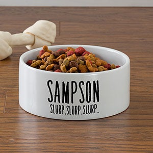 Good Dog Personalized Pet Bowl- Large - 23064-L