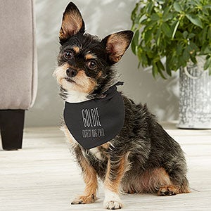 Good Dog Personalized Dog Bandana - Small - 23065