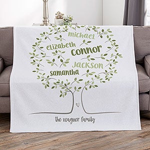 Family Tree Of Life 50x60 Sweatshirt Blanket - 23081-SW
