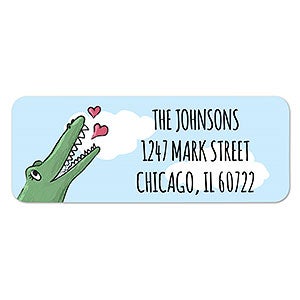 Crocodile Heart Return Address Labels - 23129