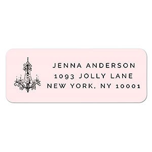 Chandelier Address Labels - 23146