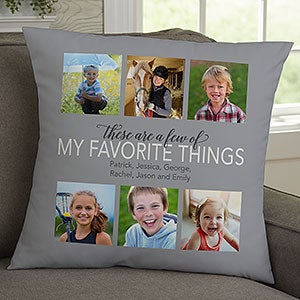 Personalised Cushion Cover Large Printed Photo Family Lovely Gift CANVAS 