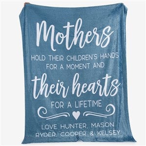 Mothers Hold Their Childs Hand Personalized 60x80 Plush Fleece Blanket - 23184-FL