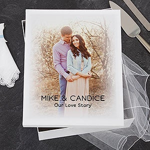 Personalized Romantic Photo Keepsake Memory Box - 8x10 - 23214-S