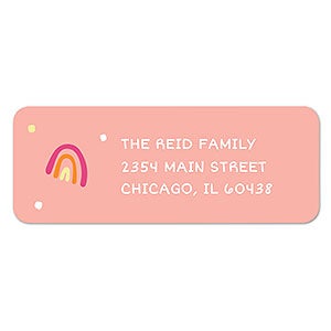 Rainbow Address Labels - 23303