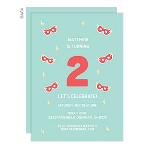 Superhero Party Invitation - 23304