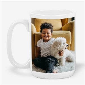 Family Photo Personalized Large Coffee Mug - 23319-L
