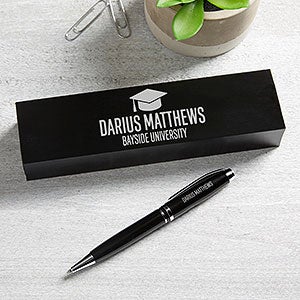 Modern Grad Personalized Aluminum Pen Set - 23326