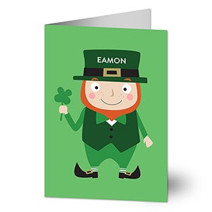 Lucky Leprechaun Greeting Card - 23417