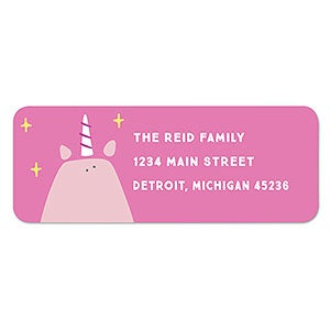 Unicorn Kids Address Labels - 23447