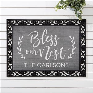 Bless Our Nest Personalized Doormat- 18x27 - 23576
