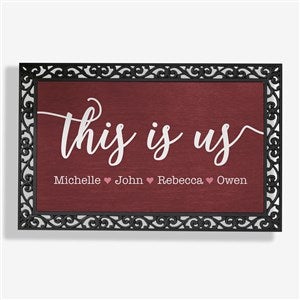 This is Us Personalized Doormat- 20x35 - 23594-M