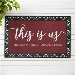 This is Us Personalized Doormat- 20x35 - 23594-M