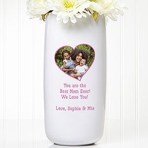 Love You This Much Personalized Photo Vase - 23608