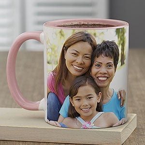 Photo Personalized Pink Coffee Mug for Her - 23615-P