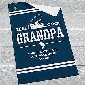 Reel Cool Personalized Fishing Towel - 23621