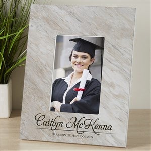 Graduation Portrait Personalized 4x6 Tabletop Frame Vertical - 23647-TV