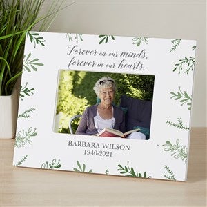 Botanical Memorial Personalized 4x6 Tabletop Frame - Horizontal - 23648-TH