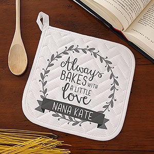 Grandma & Me Personalized Potholder for Grandma - 23670-AP