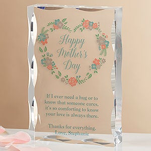 Happy Mothers Day Personalized Acrylic Keepsake - 23690