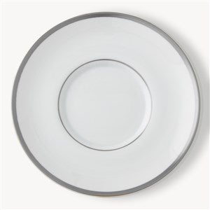 Pickard Signature Platinum Plain Tea Cup Saucer - 23713D
