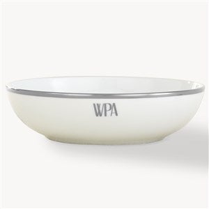 Pickard Signature Platinum Monogrammed Soup Bowl - 23715D