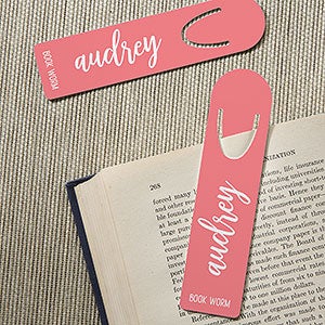 Scripty Style Personalized Bookmark Set - 23773