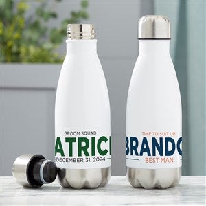 Wedding Party Personalized 12 oz. Insulated Water Bottle - 23848-S
