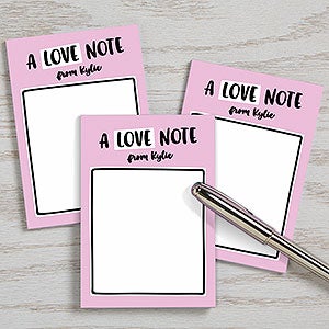 Whimsy Words Personalized Mini Notepad Set of 3 - 23861