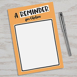 Whimsy Words Personalized Notepad - 23863