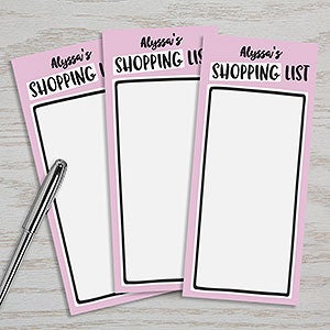 Whimsy Words  Personalized Notepad Set Of 3 - 23864