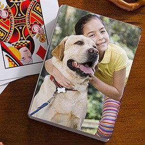 Personalized Pet Photo Playing Cards - 23869