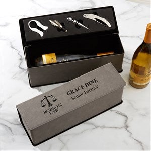 Personalized Logo Wine Bottle Accessory Box - 23962