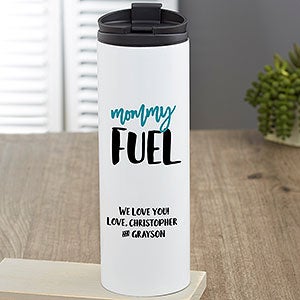 Mommy Fuel Personalized 16 oz. Travel Tumbler - 23996