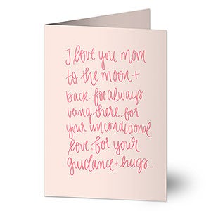 I Love You Mom... Greeting Card - 24121